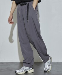 5525Gallery | SHIRT FIRSTHAND by 5525gallery/シャツファーストハンド バイ 5525ギャラリー SHFH SHELL SLACKS PANT / ウェービングベルトシェルスラックス(スラックス)