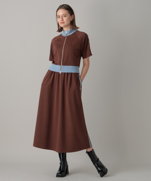 FOREVER 21(フォーエバー トゥエンティーワン)の「【2024SS】ラインジャージフレアスカート(スカート・レディース・ブラック/オフホワイト/ライトブラウン・FREE)」の8枚目の写真