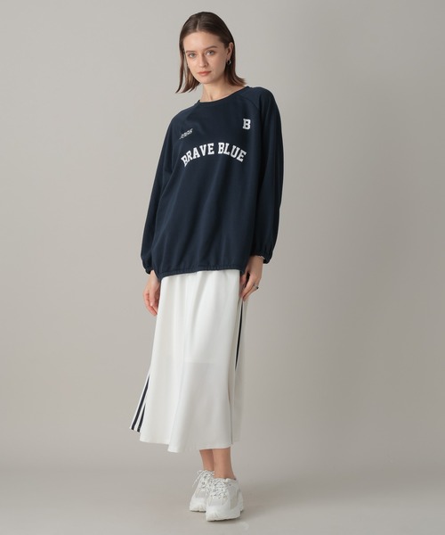 FOREVER 21(フォーエバー トゥエンティーワン)の「【2024SS】ラインジャージフレアスカート(スカート・レディース・ブラック/オフホワイト/ライトブラウン・FREE)」の22枚目の写真