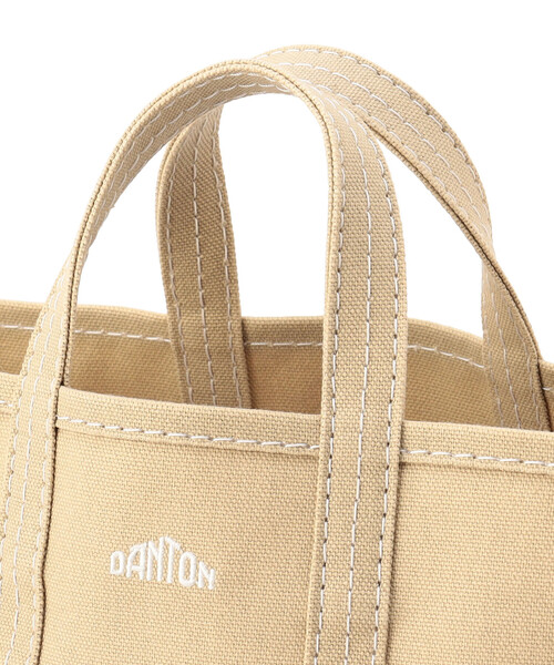 DANTON（ダントン）の「COTTON CANVAS TOTE BAG〈VOSGES MOYEN〉（トートバッグ・レディース・ブラック/ピンク系その他/アイボリー/ブルー/グレー/クリーム/ベージュ/グリーン・-）」の15枚目の写真