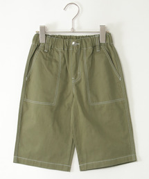 ikka | ツイルイージー6分丈パンツ（120~160cm）(その他パンツ)