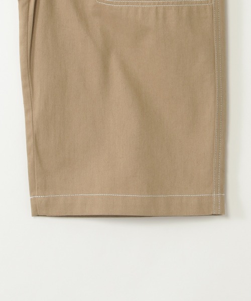 ikka（イッカ）の「ツイルイージー6分丈パンツ（120~160cm）（その他パンツ・キッズ・ベージュ/ブラック/オリーブ/ブルー・120/130/140/150/160）」の10枚目の写真