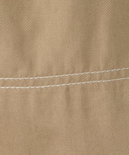 ikka（イッカ）の「ツイルイージー6分丈パンツ（120~160cm）（その他パンツ・キッズ・ベージュ/ブラック/オリーブ/ブルー・120/130/140/150/160）」の11枚目の写真