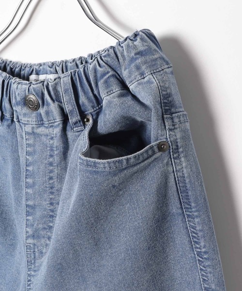 GLOBAL WORK(グローバルワーク)の「COOLデニムワイドテーパード/995595(デニムパンツ・キッズ・ブラック/ライトブルー・120cm/130cm/140cm/150cm/160cm/170cm)」の16枚目の写真