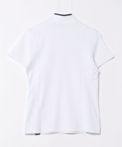 FILA GOLF（フィラゴルフ ）の「【FILA GOLF/フィラゴルフ】レディース半袖モックネックシャツ　ゴルフ（シャツ/ブラウス・レディース・ライム/ネイビー/ホワイト・X-LARGE/LARGE/MEDIUM）」の17枚目の写真