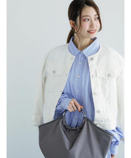 Te chichi（テチチ）の「ノーカラーデニムジャケット（ノー