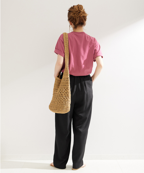 B.C STOCK(ベーセーストック)の「タックギャザーパンツ(その他パンツ・レディース・ブラック/ピンク/ブルー系その他/イエロー・FREE)」の10枚目の写真