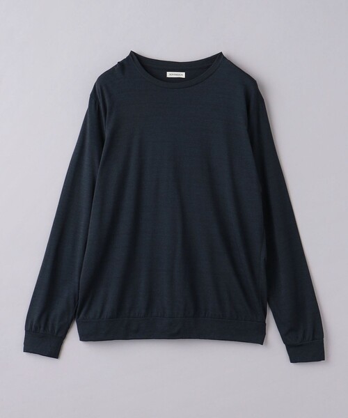 SOVEREIGN（ソブリン）の「＜SOVEREIGN＞ ロングスリーブ Tシャツ（Tシャツ/カットソー・メンズ・ネイビー/ダークブラウン・XL/L/M/S）」の2枚目の写真