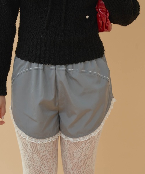 GIUNON（ジウノン）の「flower lace tights / フラワーレースタイツ（タイツ/ストッキング・レディース・ホワイト・FREE）」の11枚目の写真