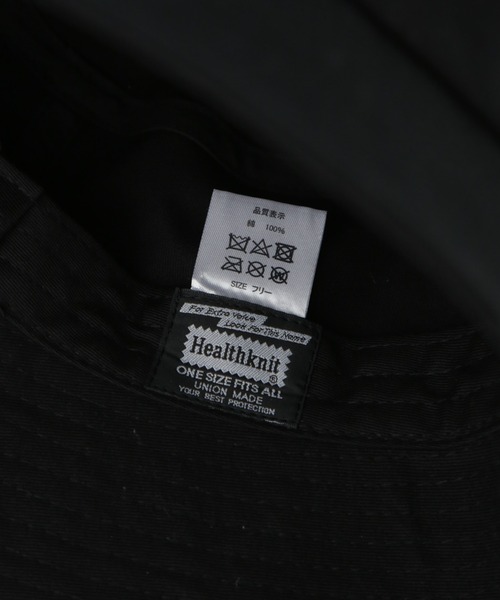 Healthknit(ヘルスニット)の「Healthknit/別注ツイルバケットハット(ハット・レディース・ブラック/ベージュ/パープル・FREE)」の13枚目の写真