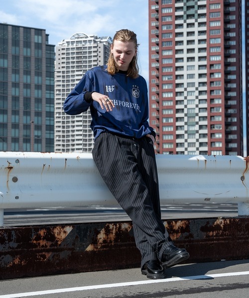 セール】DRAWCODE CREWNECK GAME SHIRT/ドローコードクルー