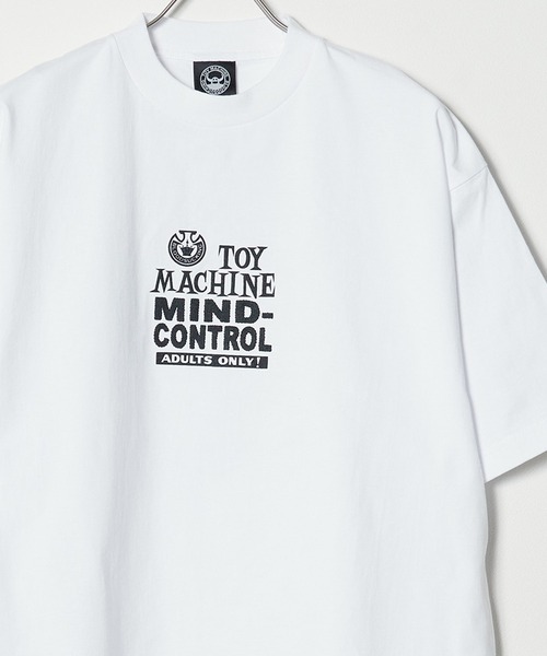 TOY MACHINE/トイマシーン MIND CONTROL SS TEE 半袖Tシャツ（Tシャツ/カットソー）｜TOY MACHINE（トイ マシーン）