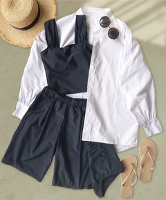 2Way Cut-Out Ribbed Swimwear（水着）｜Her lip to（ハーリップ