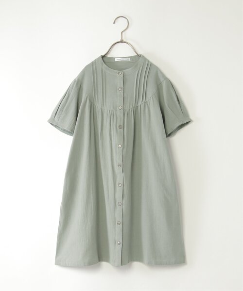 ikka(イッカ)の「前開きシャツワンピース(120~160cm)(ワンピース・キッズ・グリーン系その他/ネイビー・120/130/140/150/160)」の13枚目の写真