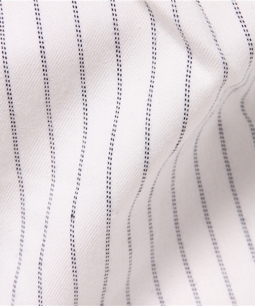 earth music&ecology（アースミュージックアンドエコロジー）の「ストライプテーパードパンツ（その他パンツ・レディース・アイボリー・MEDIUM）」の9枚目の写真