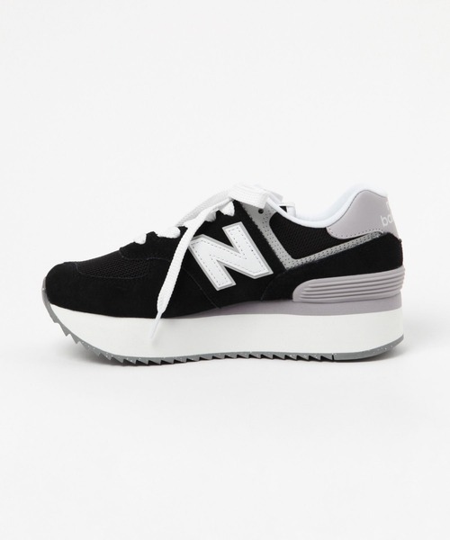 NEW BALANCE（ニューバランス）の「【new balance（ニューバランス）】WL574(WOMEN)（スニーカー・レディース・ライトグレー/ブラック・LARGE/MEDIUM）」の10枚目の写真