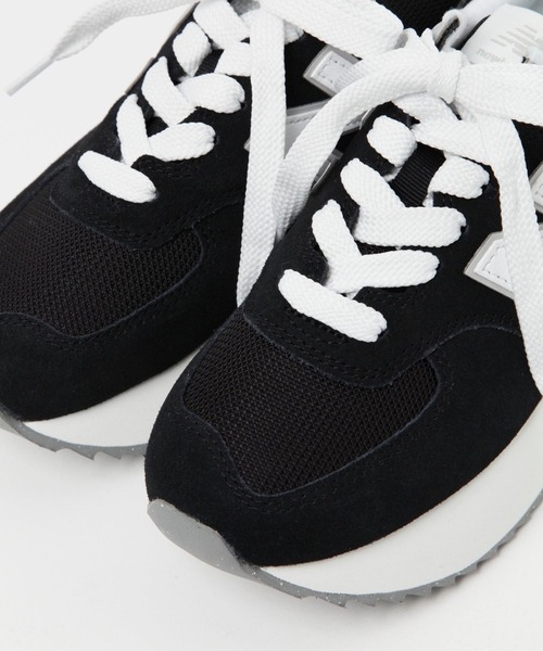 NEW BALANCE（ニューバランス）の「【new balance（ニューバランス）】WL574(WOMEN)（スニーカー・レディース・ライトグレー/ブラック・LARGE/MEDIUM）」の14枚目の写真