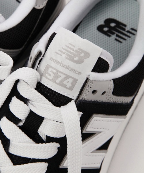 NEW BALANCE（ニューバランス）の「【new balance（ニューバランス）】WL574(WOMEN)（スニーカー・レディース・ライトグレー/ブラック・LARGE/MEDIUM）」の16枚目の写真