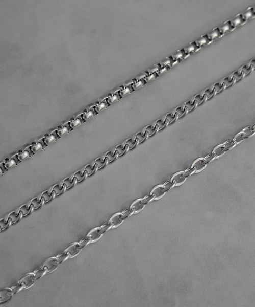 SBG（エスビー）の「SBG 3点セット チェーンブレスレット（ブレスレット・メンズ・シルバー/シルバー系その他/シルバー系その他2/シルバー系その他3・FREE）」の5枚目の写真