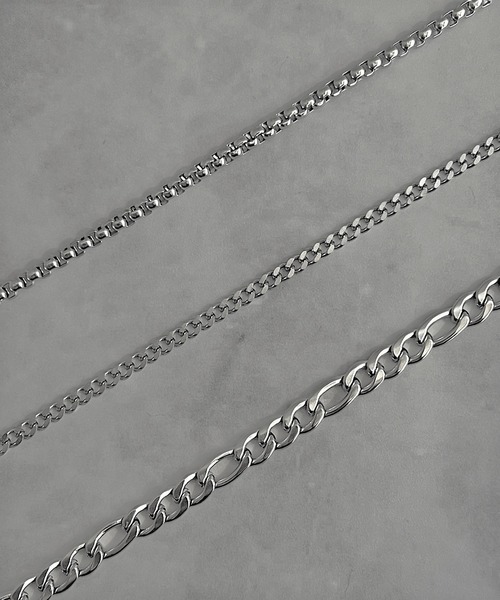 SBG（エスビー）の「SBG 3点セット チェーンブレスレット（ブレスレット・メンズ・シルバー/シルバー系その他/シルバー系その他2/シルバー系その他3・FREE）」の13枚目の写真