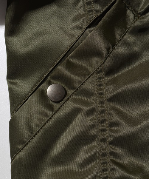 SHIPS JET BLUE（シップスジェットブルー）の「SHIPS JET BLUE (シップス ジェットブルー): ライトウェイト MA-1 フライトジャケット■（ミリタリージャケット・メンズ・ネイビー/オリーブ/ブラック・LARGE/MEDIUM/SMALL）」の20枚目の写真