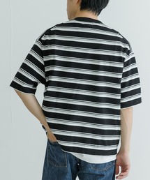URBAN RESEARCH / アーバンリサーチ new basic　マルチボーダーニットTシャツ new basic マルチボーダーニットTシャツ[URA5-22T032]｜URBAN