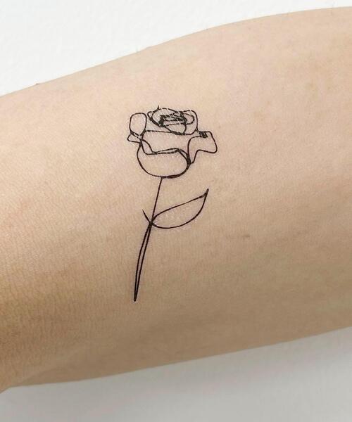 WEGO（ウィゴー）の「WEGO/シンプルモチーフタトゥーシール（コスチューム/パーティーグッズ・レディース・その他1/その他2/その他3/その他4/その他5/その他6/その他7/その他8/その他9/その他10・FREE）」の2枚目の写真