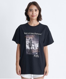 CARIBBEAN SEA/ロキシーフォトプリント半袖Tシャツ