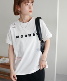 【WEB限定】総柄刺繍ロゴTシャツ《ユニセックス》