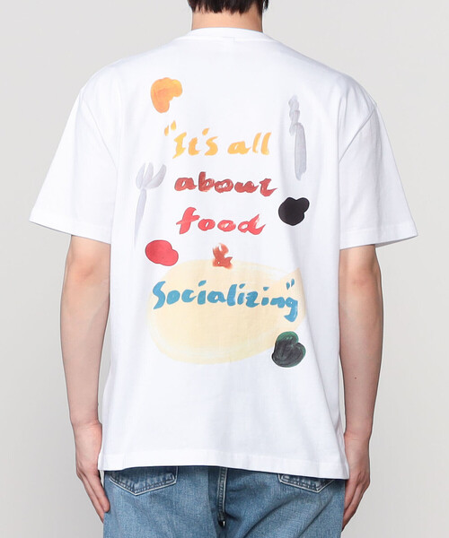 Bshop（ビショップ）の「Reception | クルーネック半袖Tシャツ