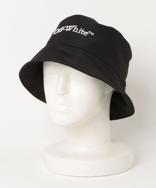 off white(オフホワイト)の「BOOKISH BUCKET HAT(ハット・メンズ・ブラック系その他・L)」の3枚目の写真