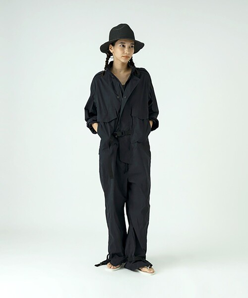 FREAK'S STORE(フリークスストア)の「WASHABLE Mt.HAT / ウォッシャブル ハット(ハット・メンズ・ホワイト/チャコールグレー・ONE SIZE)」の3枚目の写真