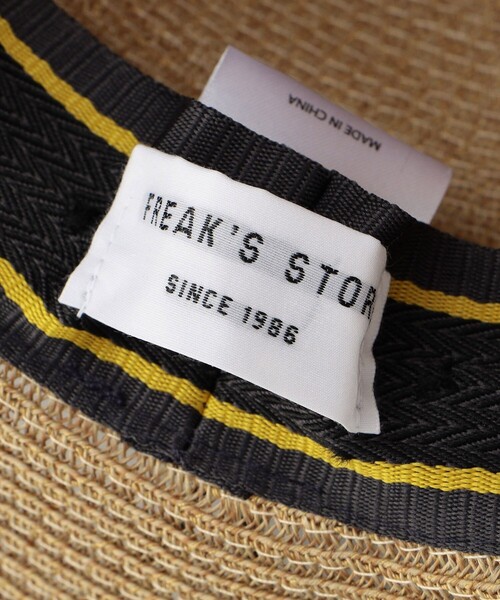 FREAK'S STORE(フリークスストア)の「WASHABLE Mt.HAT / ウォッシャブル ハット(ハット・メンズ・ホワイト/チャコールグレー・ONE SIZE)」の10枚目の写真