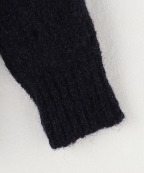 Our Legacy（アワーレガシー）の「【OUR LEGACY / アワーレガシー】NEEDLE DROP RAGLAN（ニット/セーター・メンズ・ネイビー・46）」の6枚目の写真