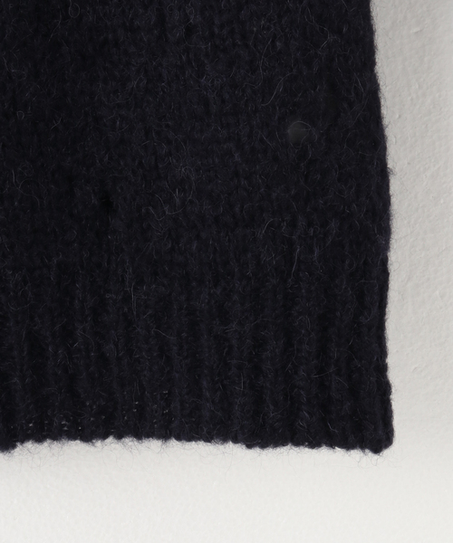 Our Legacy（アワーレガシー）の「【OUR LEGACY / アワーレガシー】NEEDLE DROP RAGLAN（ニット/セーター・メンズ・ネイビー・46）」の7枚目の写真