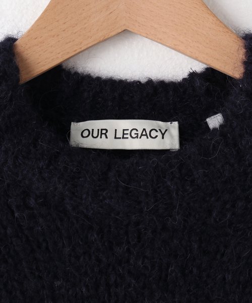 Our Legacy（アワーレガシー）の「【OUR LEGACY / アワーレガシー】NEEDLE DROP RAGLAN（ニット/セーター・メンズ・ネイビー・46）」の8枚目の写真