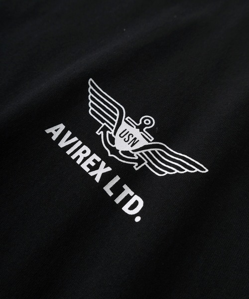 シャツ 「AVIREX/アビレックス」「NAS JAX」バックワッペン刺繍デザイン クールマックス ミリタリーシャツ/半袖シャツ メンズ レディース 送料無料 AVIREX アヴィレックス NAS JAX PATROL-SQ. PATCH 半袖T