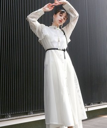 HARE | メッシュデザインワンピース(HARE)(ワンピース)