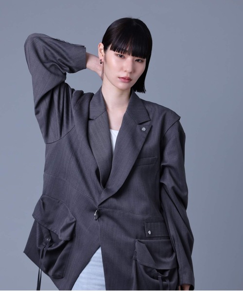 【直営店舗限定】クロッシングピアス/シティポップ/ブラック/シルバー925 直営店舗限定】LH for Gift クロッシングピアス/シティポップ/ブラック