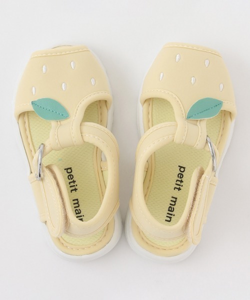 petit main(プティマイン)の「フルーツサンダル(サンダル・キッズ・ライトピンク/イエロー・14cm/15cm/16cm/17cm/18cm)」の11枚目の写真