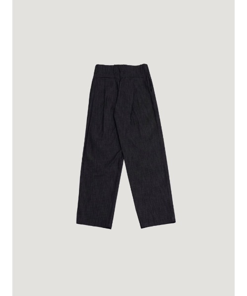 Bargiee（バージー）の「ツリー デニム パンツ ストレート ベーシック ユニセックス（デニムパンツ・メンズ・ブラック・MEDIUM/LARGE）」の16枚目の写真