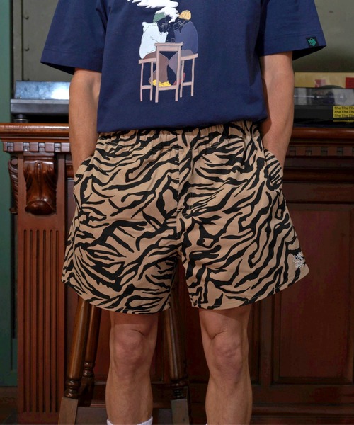 RIVER SIDE CULTURE（リバーサイドカルチャー）の「RIVER SIDE CULTURE/ZEBRA SHORTS  (M4)（その他パンツ・メンズ・ブルー/ベージュ/イエロー・X-LARGE/FREE/MEDIUM/LARGE）」の2枚目の写真