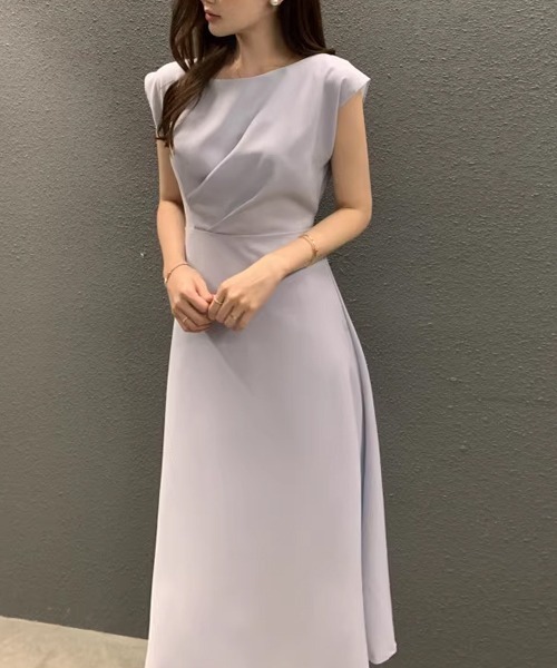 ROOPTOKYO（ループトウキョウ）の「ドレープワンピース（ワンピース・レディース・ブラック/ブルー/ホワイト・FREE）」の12枚目の写真