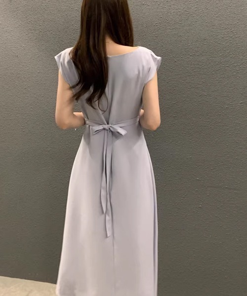 ROOPTOKYO（ループトウキョウ）の「ドレープワンピース（ワンピース・レディース・ブラック/ブルー/ホワイト・FREE）」の9枚目の写真