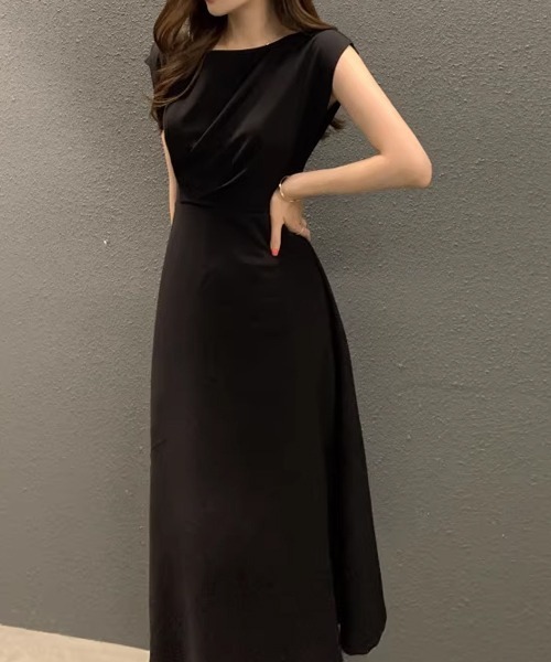 ROOPTOKYO（ループトウキョウ）の「ドレープワンピース（ワンピース・レディース・ブラック/ブルー/ホワイト・FREE）」の16枚目の写真