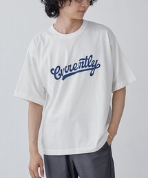 パウダーケミカルウォッシュロゴTシャツ