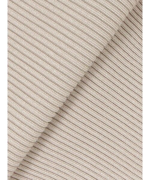 LAGUNAMOON(ラグナムーン)の「オフショルダーリブニットプルオーバー(ニット/セーター・レディース・チャコールグレー/ベージュ/ライトグリーン・FREE)」の13枚目の写真