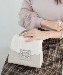 MAJESTIC LEGON | ビジューバックルバッグ(ショルダーバッグ)