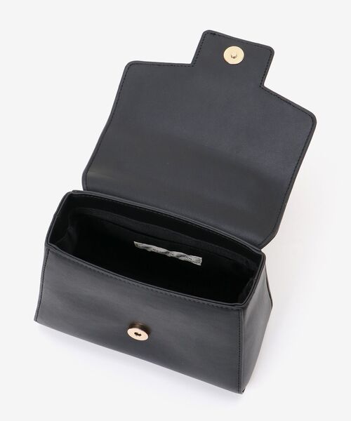 MAJESTIC LEGON（マジェスティックレゴン）の「ビジューバックルバッグ（ショルダーバッグ・レディース・グレイッシュベージュ/ブラック/ベージュ系その他2・FREE）」の20枚目の写真