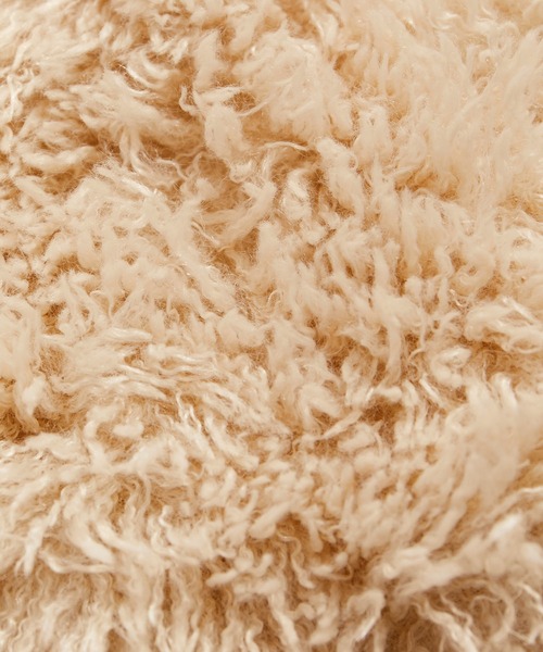 VIS（ビス）の「【前後2WAY】リボンディテールフェイクファービスチェ【洗える】（キャミソール・レディース・ホワイト系その他5/ライトグレー・FREE）」の17枚目の写真